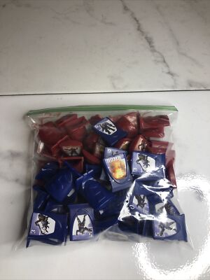 2011 Patch Products STRATEGO SCI-FI VERSION REPLACEMENT PARTS 29 Blue 26 Red