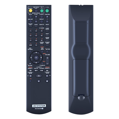 New RM-ADU008 Remote Control For Sony DVD Player DAV-DZ270 HDZ278 DAV-HDZ278
