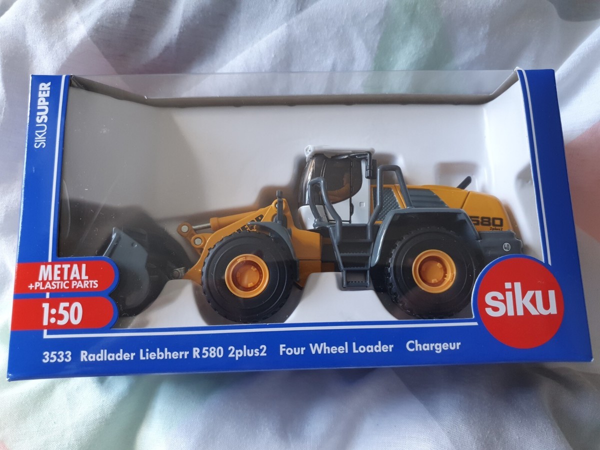 ミニカー siku 3533 SIKU - 3533 1:50 LIEBHERR R580 LOADER 25% OFF