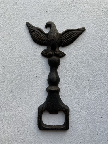 Vintage Cast Iron Unique Eagle EMIG 1322 Beer Soda Bottle Opener 5.5 Inch