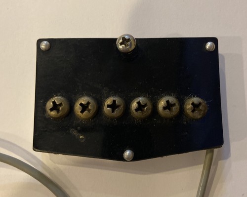 IDEAL PASSIVE BOUZOUKI HISTORICAL PICK UP (BLACK) RARE Fits 8 Or 6 String - Picture 2 of 6