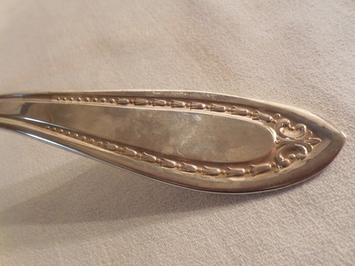 Antique Extra Coin Silver Plate 4 by Oneida 11" Silverplate Ladle Discontinued - Picture 5 of 5