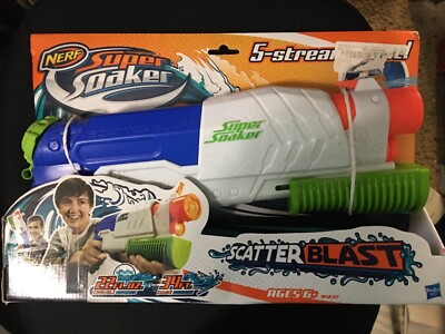 nerf super soaker scatterblast water gun
