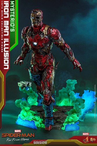 Hot Toys Spider-Man FFH Mysterio's Iron Man Illusion 1/6 Scale Figur auf Lager - Bild 6 von 12