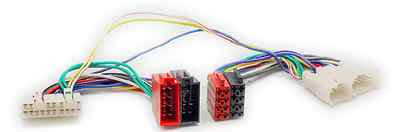 CARAV 12-222 Autoradio Adapterkabel ISO T-Kabel für TOYOTA LEXUS DAIHATSU