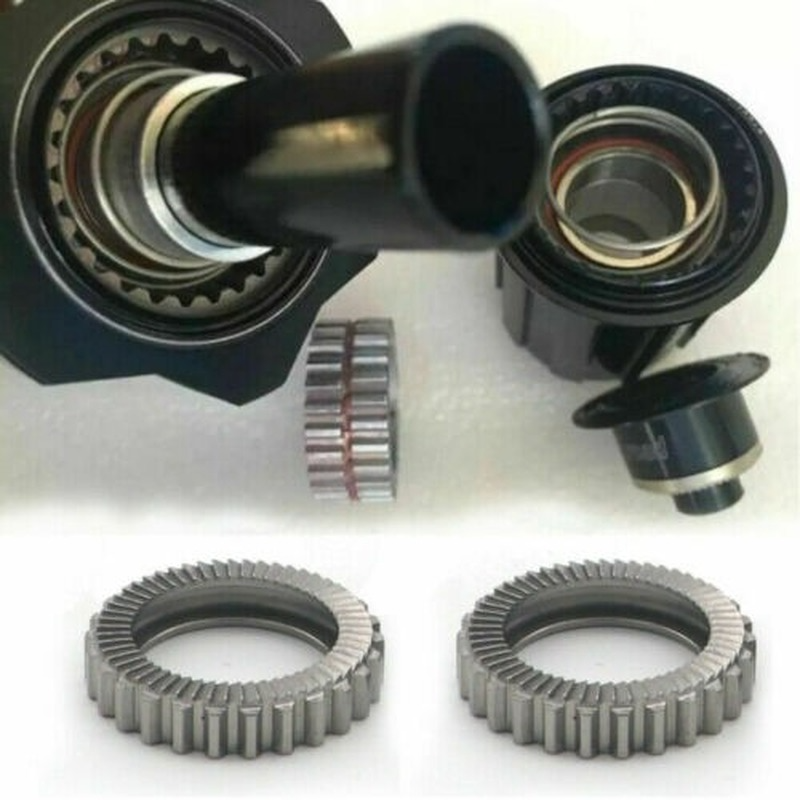 For DT Swiss 54T Star Ratchet Kit: 2 Star Ratchets, 2 Springs
