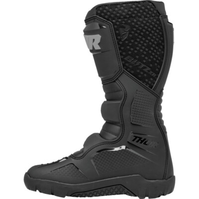 THOR BLITZ XR TRAIL LTD エンデューロソール　9インチ BLITZ XR TRAIL LTD ブーツ EDブロックソール仕様 BLACK/GRAY