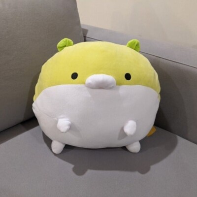 Taito Omochi Zoo Hamster Plush Mochi Huge Plushy Green - Authentic Japan Import