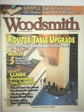 Woodsmith Volume 29 No 171 Router Table Upgrade Collectible June/July 2007