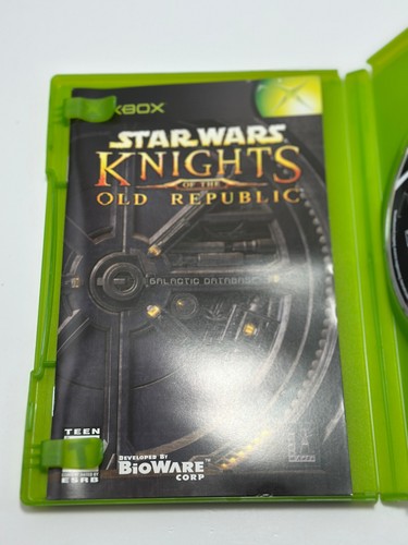 STAR WARS Knights of the Old Republic - Xbox - Complete CIB - Picture 3 of 5