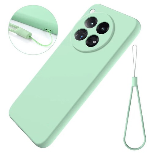 Matte For OnePlus 12 12R ACE 3 11 Case Liquid Silicone Protective Cover Strap - Picture 21 of 23
