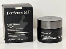 Perricone MD COLD PLASMA PLUS+ Advanced Serum Face Concentrate 1 oz NEW IN BOX