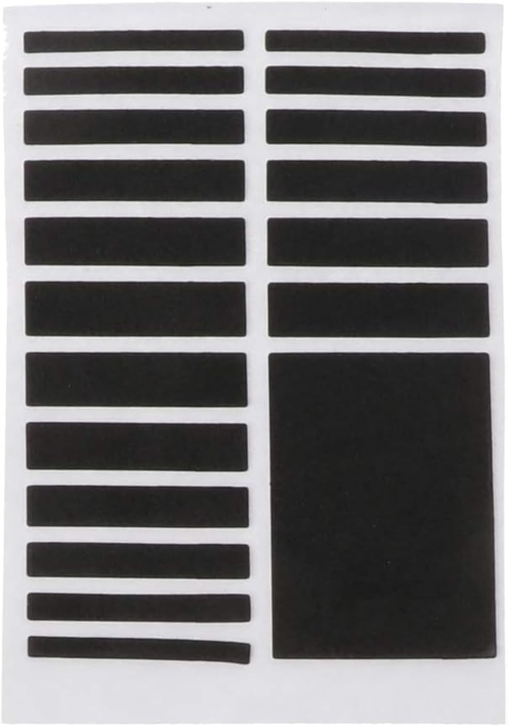 Black Invisible Ring Size Adjuster for Loose Rings 6 Sizes Jewelry Guard Spacer