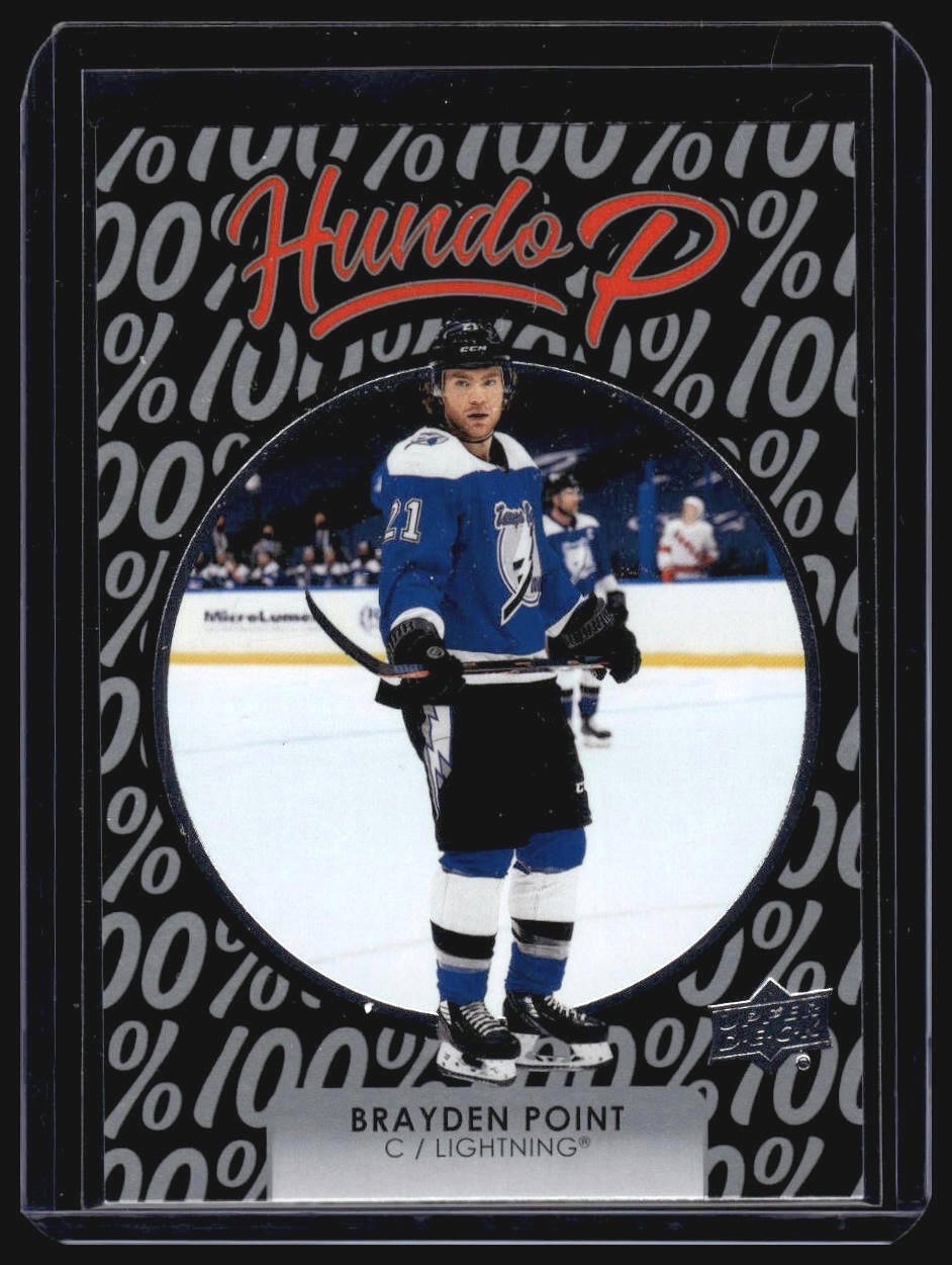2021-22 Upper Deck #HP-3 Brayden Point Hundo P