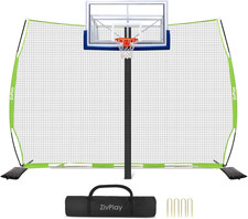 Lacrosse Backstop Net 20X10 Ft Basketball Backstop Net for Backyard Sport Nettin