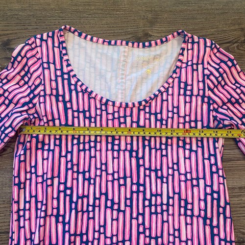 Lilly Pulitzer Women's size XS Pink Blue Mandevilla Slatehouse Beacon Dress - Picture 6 of 8