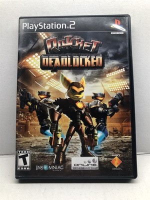 Ratchet: Deadlocked (PlayStation 2, 2006) Complete Tested Working - Free Ship