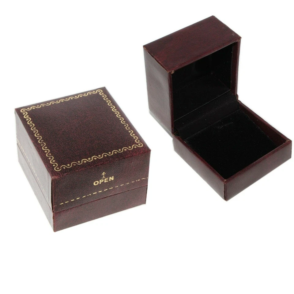 Ensemble de trio de bagues de fiançailles en or jaune 14 carats avec... - Photo 2/2