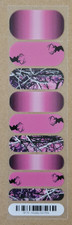 JAMBERRY MUDDY GIRL HALF SHEET NAIL WRAP RETIRED DECEMBER 2018