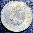 1948 Mexico 5 Pesos Silver — photo from another recent sale