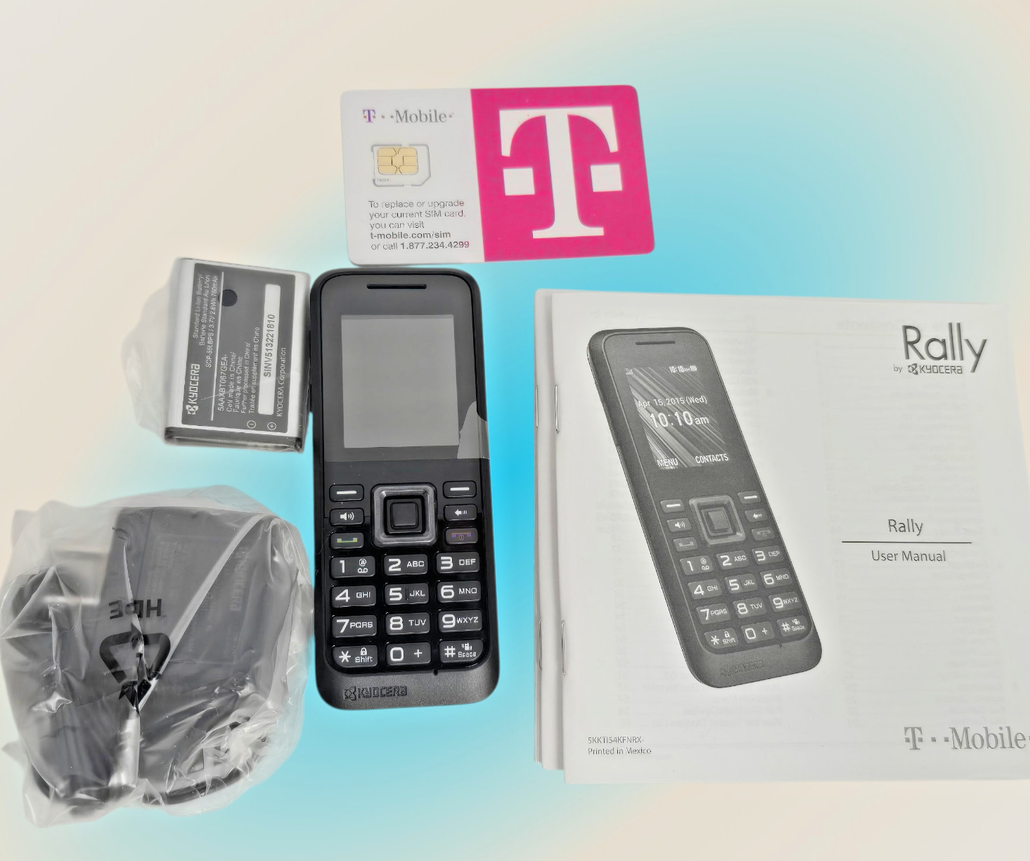 Kyocera Jax S1370 - Black T-Mobile Cellular Phone &  Accessories NEW