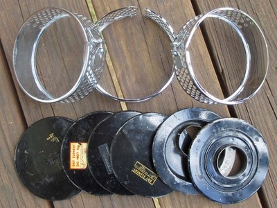 TRIUMPH 500 T100 DAYTONA, 650 T120 BONNEVILLE AIR CLEANER PARTS LOT