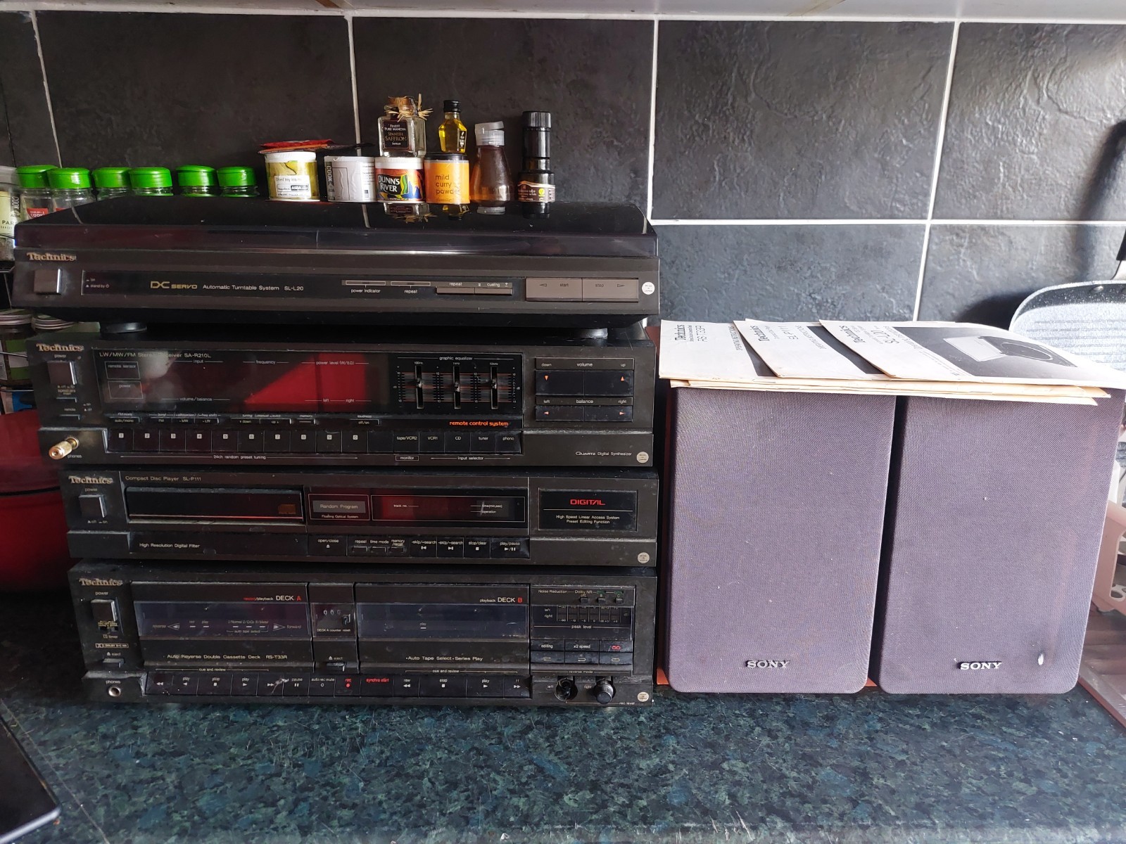 Technics Vintage Hi-Fi Stereo Stack System Separate Components | eBay UK
