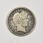 1906-O BARBER DIME ~ VERY FINE VF DETAILS!