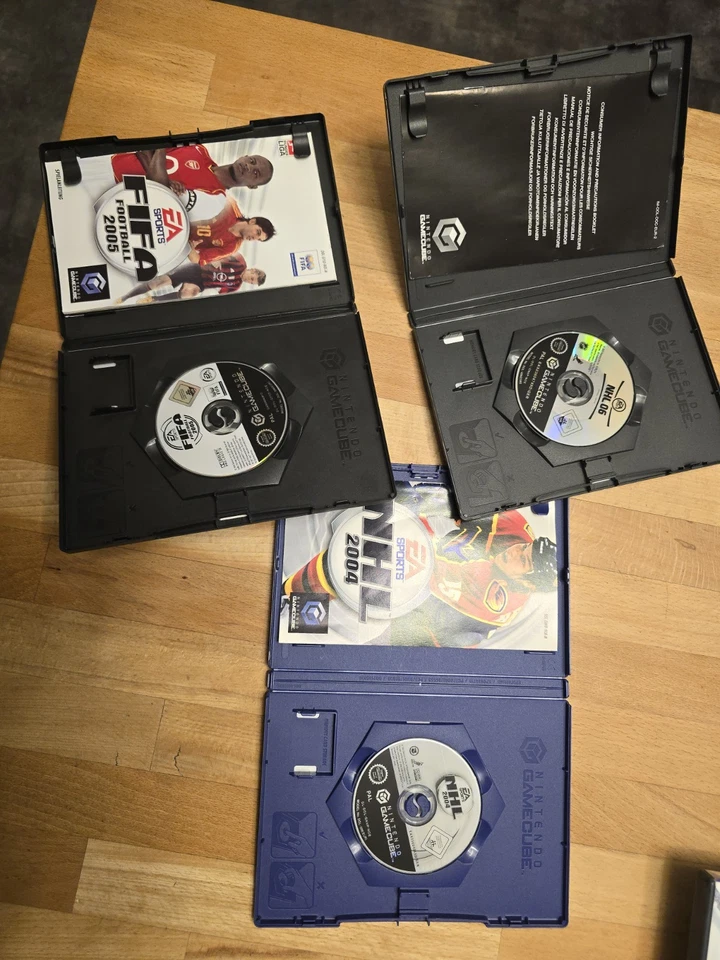 11 Spiele Nintendo GameCube f1 fifa nba nhl iss wii  NGC Game Cube pal cib 03 04 - Bild 4 von 4