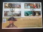 Isle of Man 2005 FDC Bicentenary of the Battle of Trafalgar #3969