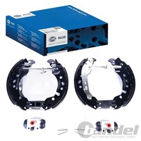 Hella BREMSBACKEN-SATZ 203,2Mm Hinterachse Passend FüR Renault Thalia Twingo |