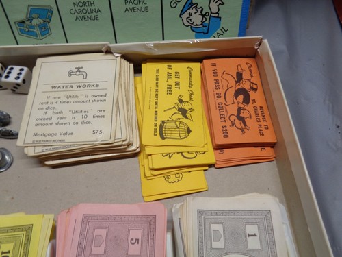 Parker Brothers #009 Monopoly Contemporary Manufacture Board & Traditional Games - Picture 5 of 9