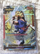 Son Gohan Adolescence FB08-001 Leader Alternate Art Saiyan's Pride Dragon Ball E