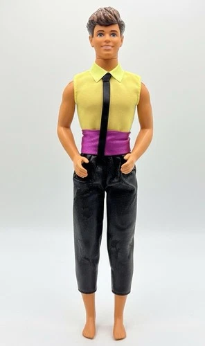 Vintage 1985 Mattel Barbie & the Rockers DEREK Doll w/ Original Outfit – READ