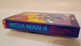 Mega Man 4 Nintendo NES Complete in Box Megaman 4 Tested CIB with Manual "RARE"
