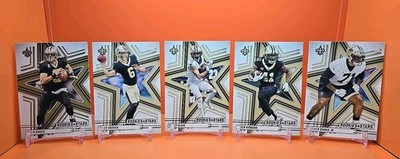    2025 ROOKIES & STARS NEW ORLEANS SAINTS COMPLETE BASE TEAM SET (5 CARD LOT)