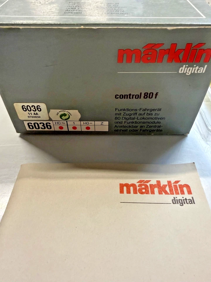 MÄRKLIN 6036 Control 80f  in OVP - Digital Steuergerät mit Regler - Bild 2 von 3