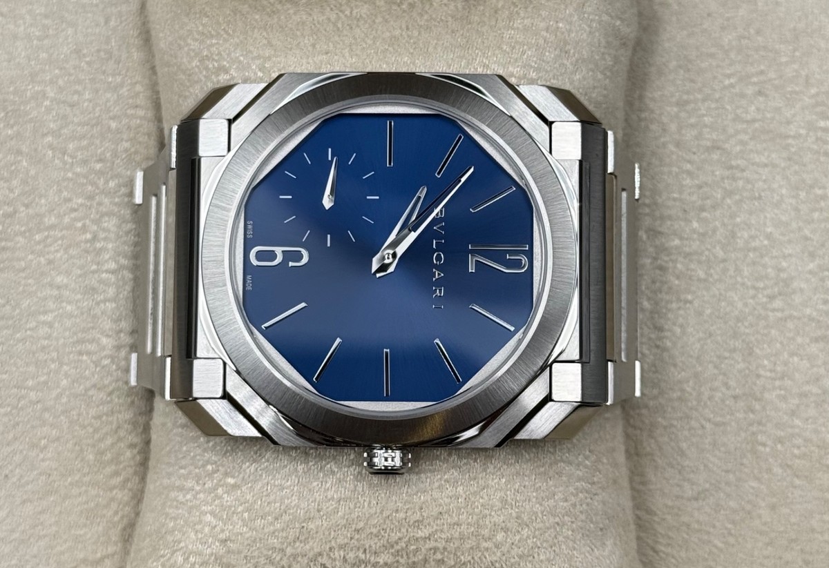 Bvlgari Octo Blue Men's Watch - 103431 for sale online | eBay