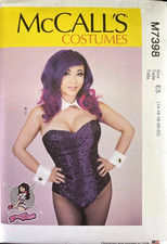 NEW Uncut McCall  s 7398 E5 Yaya Han Costume Pattern 14-16-18-20-22