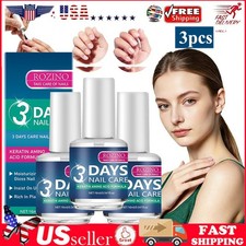 3PACK ROZINO 3 Days Nail Care - Keratin Amino Acid Superior Nail Nourish Oil
