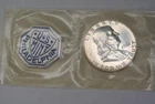 SUPERB GEM BU+++ 1961 FRANKLIN 90% SILVER PROOF HALF DOLLAR US MINT PHILLY! A7