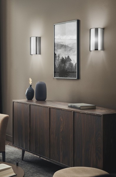 Wandleuchte Wohnzimmer Weiß Rauchglas B:23 Cm E27 Modern Wandlampe Flur-image