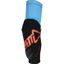 Leatt 3DF 5.0 Elbow Guards, Blue/Orange
