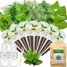 7-Pod Hydroponics Garden Kit - Heirloom Herbs for Fresh Culinary Experiences 6.51 per gallon