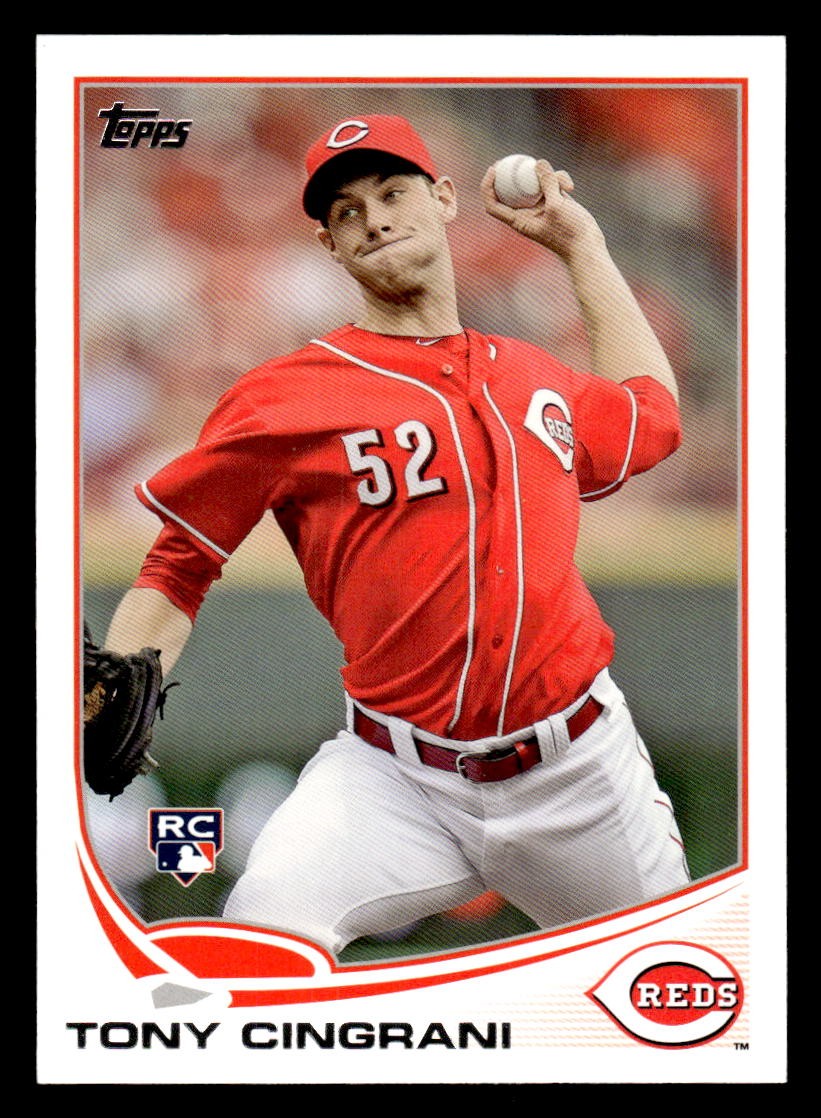 2013 Topps #142 Tony Cingrani RC Rookie