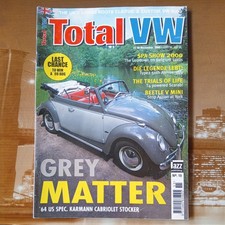 Total VW magazine November 2000 Beetle Cabrio Bay Window Camper Beach Buggy 