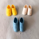 Mattel Barbie Doll Skipper Shoes Sneaker Lot Yellow White Blue Tennis Shoes VTG