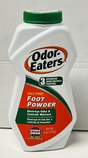 2 PACK Odor Eaters TALC FREE Foot Powder 6 oz U36