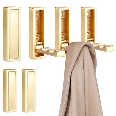 Patioer Folding Hooks 6 Pack Foldable Coat Hook Heavy Duty Wall Hooks