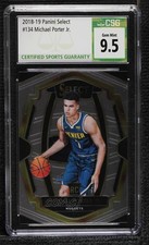 2018-19 Panini Select Premier Level Michael Porter Jr #134 CSG 9.5 Gem Mint 02ez